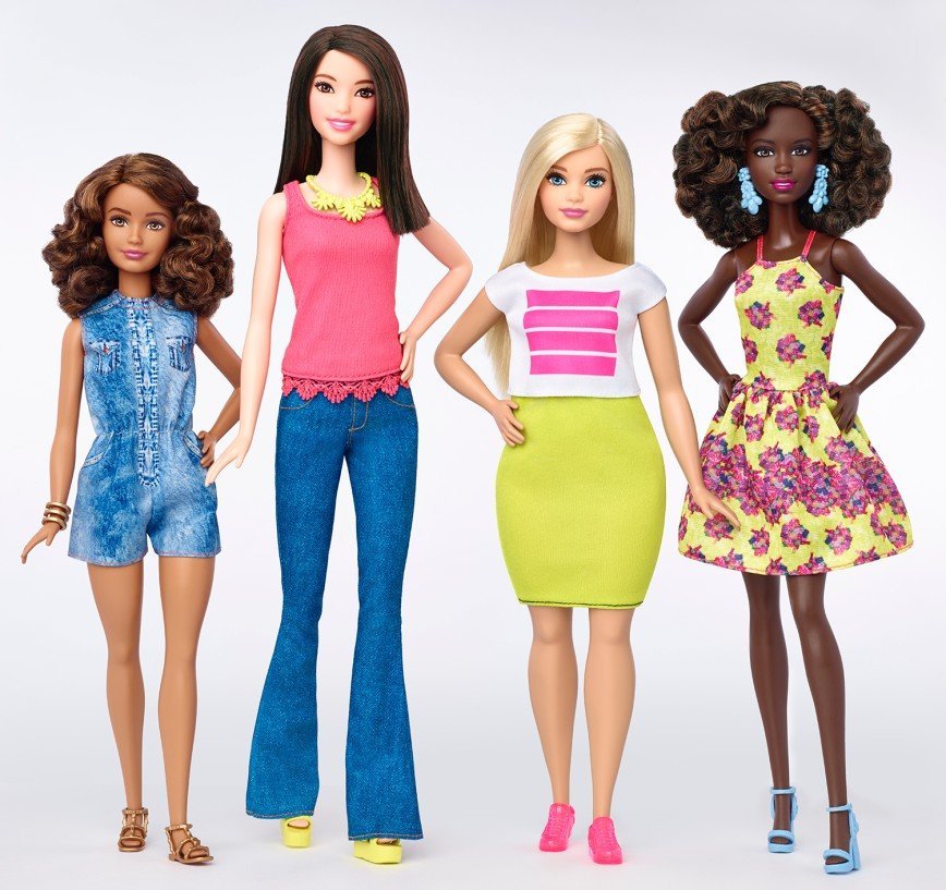 Весной в России появятся Barbie® необычного телосложения