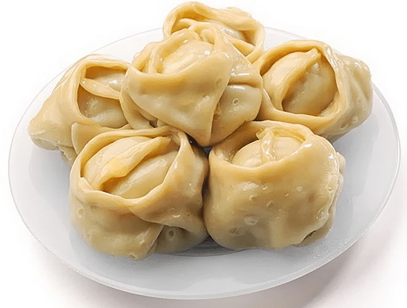 Манты корзиночкой