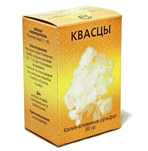 Паровая ванна с квасцами