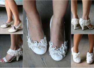 Весільні туфлі в ретро-стилі від Chie Mihara