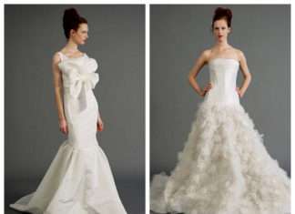 Весільні сукні з осінньої колекції Douglas Hannant