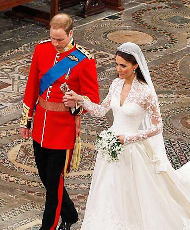 Весільна сукня Кейт Міддлтон на фото