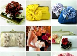 Кольорові клатчі на весілля від DavieandChiyo