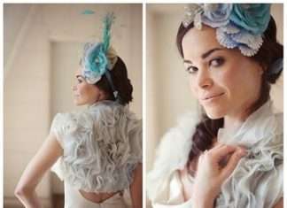 Синій квітка