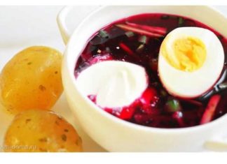 Окрошка, холодник і борщ в спеку.