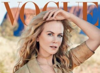 Ніколь Кідман на обкладинці Vogue Australia.