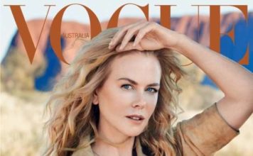 Ніколь Кідман на обкладинці Vogue Australia.