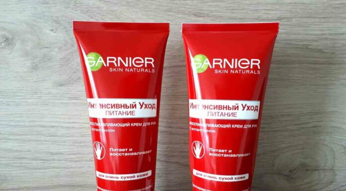 Один з улюбленців в холодну пору року-крем для рук garnier інтенсивний догляд для дуже сухої шкіри