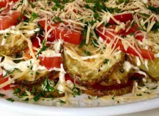 Багатошаровий салат з кабачками-улюблена літня їжа! додамо літа в нашу осінь