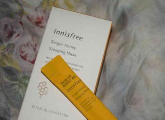 Корейська нічна маска-innisfree ginger honey sleeping mask