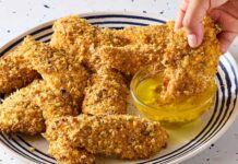 Лимонні Курячі Тендери з Пармезаном: Хрусткі, Ароматні та Запечені у Духівці