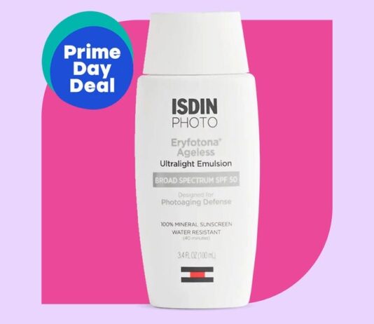 Isdin Sunscreen щойно досяг рекордно низької ціни на Prime Day